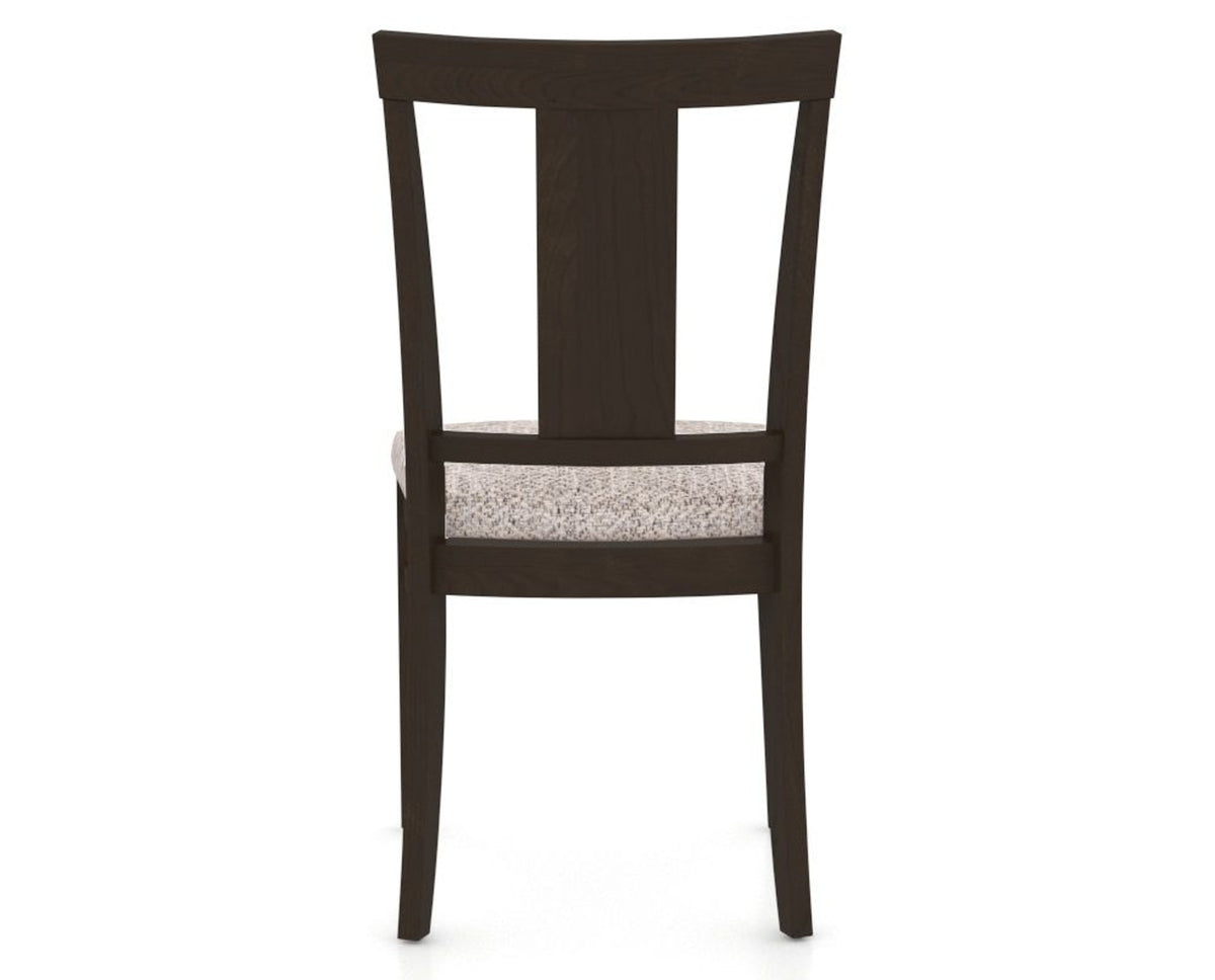 Canadel Dining Chair 5024 in FP Crypton® and 59 Davy's Grey, back view