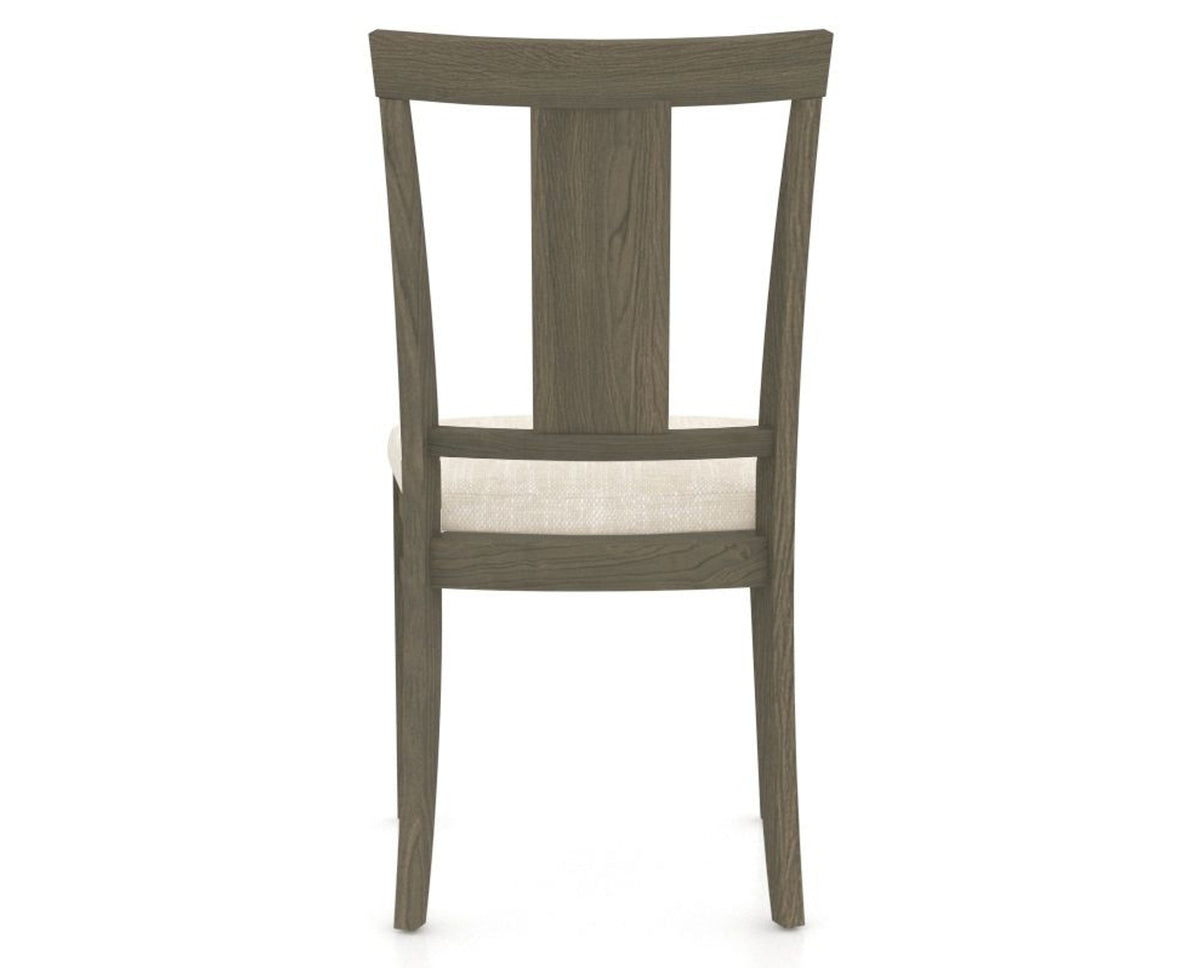 Canadel Dining Chair 5024 in FT InsideOut® and 08 Shadow, back view