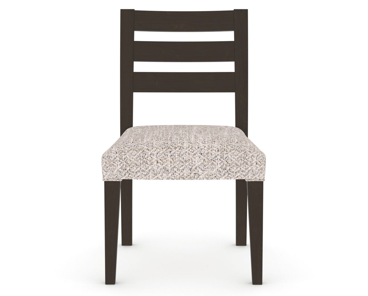 Canadel Upholstered Dining Chair 5039 in FP Crypton® and 59 Davy's Grey, front view
