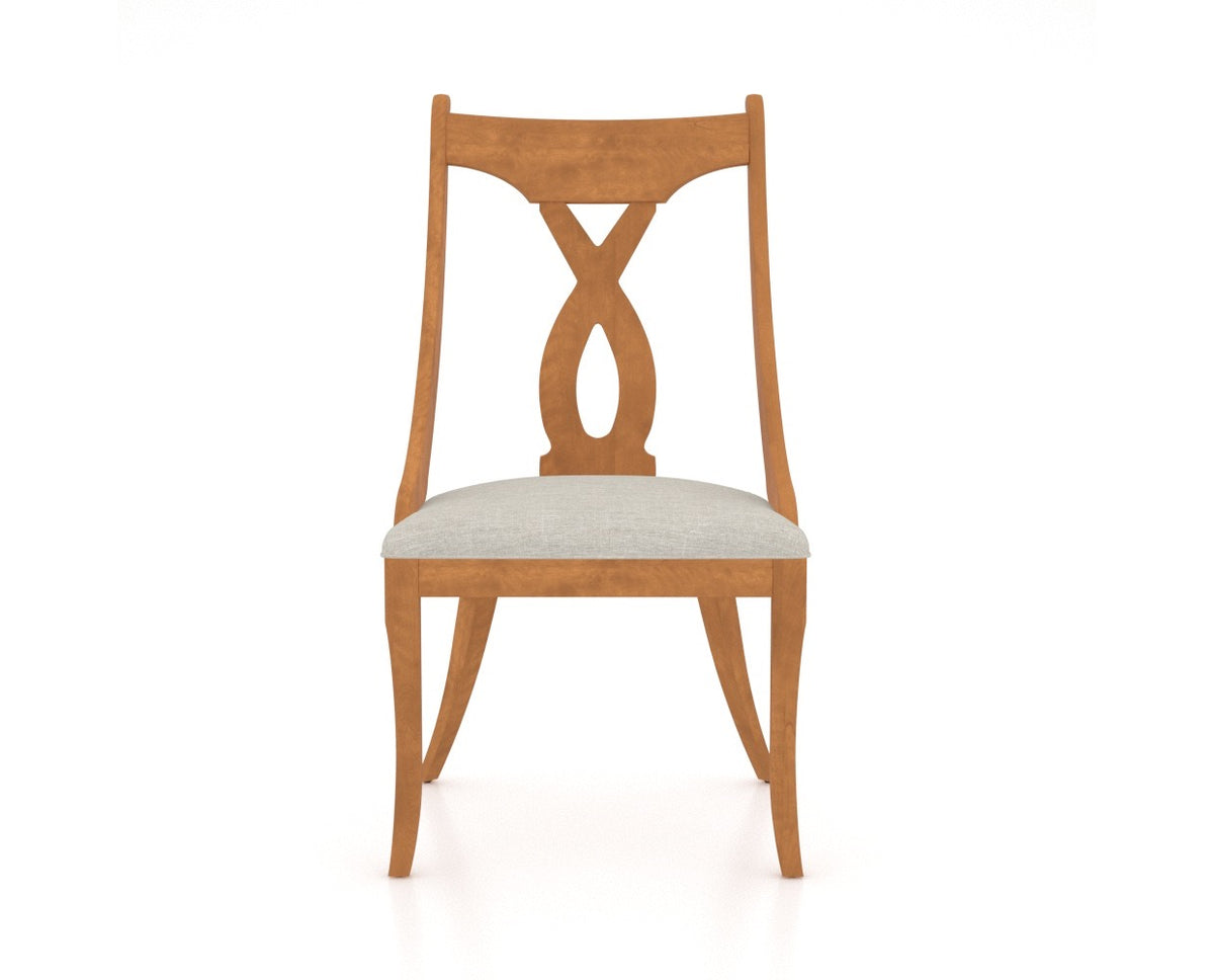 Canadel Classic Dining Chair 5160 in Honey Washed, front view