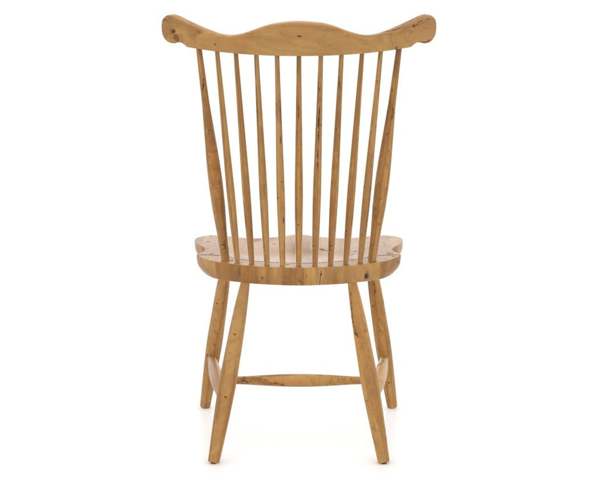 Canadel Champlain Wood Dining Chair 5162 in 01 Honey Washed, back view