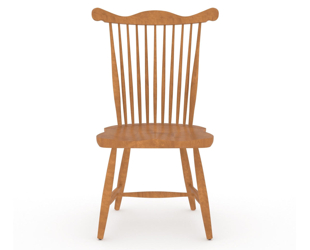 Canadel Wood Dining Chair 5162 in Honey Washed, front view
