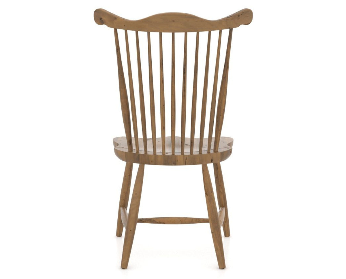 Canadel Champlain Wood Dining Chair 5162 in Oak Washed, back view