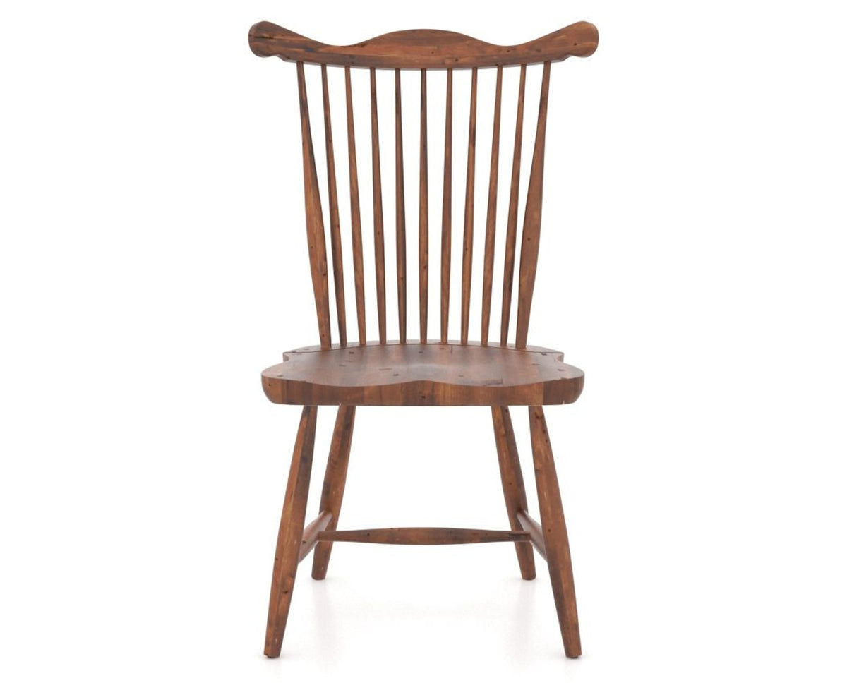 Canadel Champlain Wood Dining Chair 5162 in 33 Spice Washed, front view