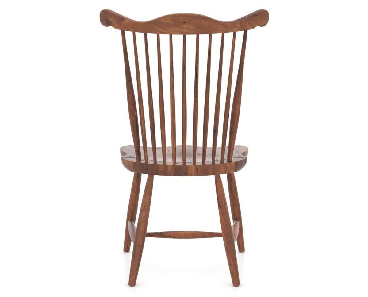 Canadel Champlain Wood Dining Chair 5162 in 33 Spice Washed, back view