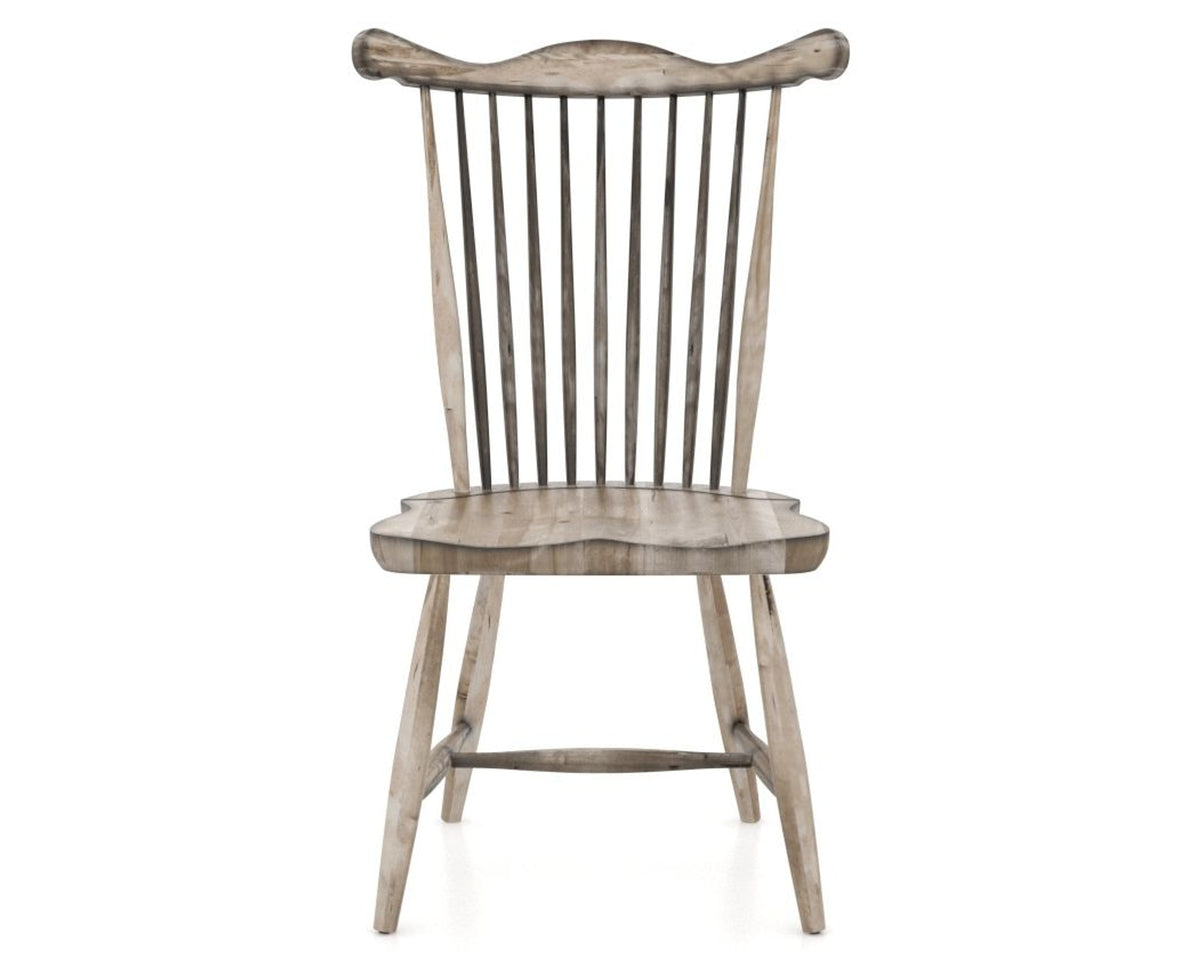Canadel Champlain Wood Dining Chair 5162 in 72 Heritage Nature, front view
