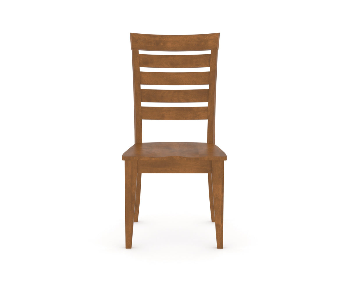 Canadel Gourmet Met Dining Chair in Oak Washed, front view