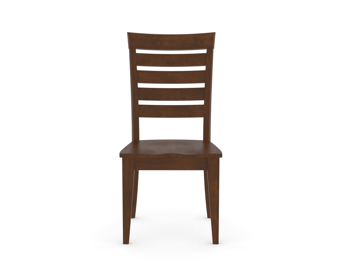 Canadel Gourmet Met Dining Chair in Cognac Washed, front view