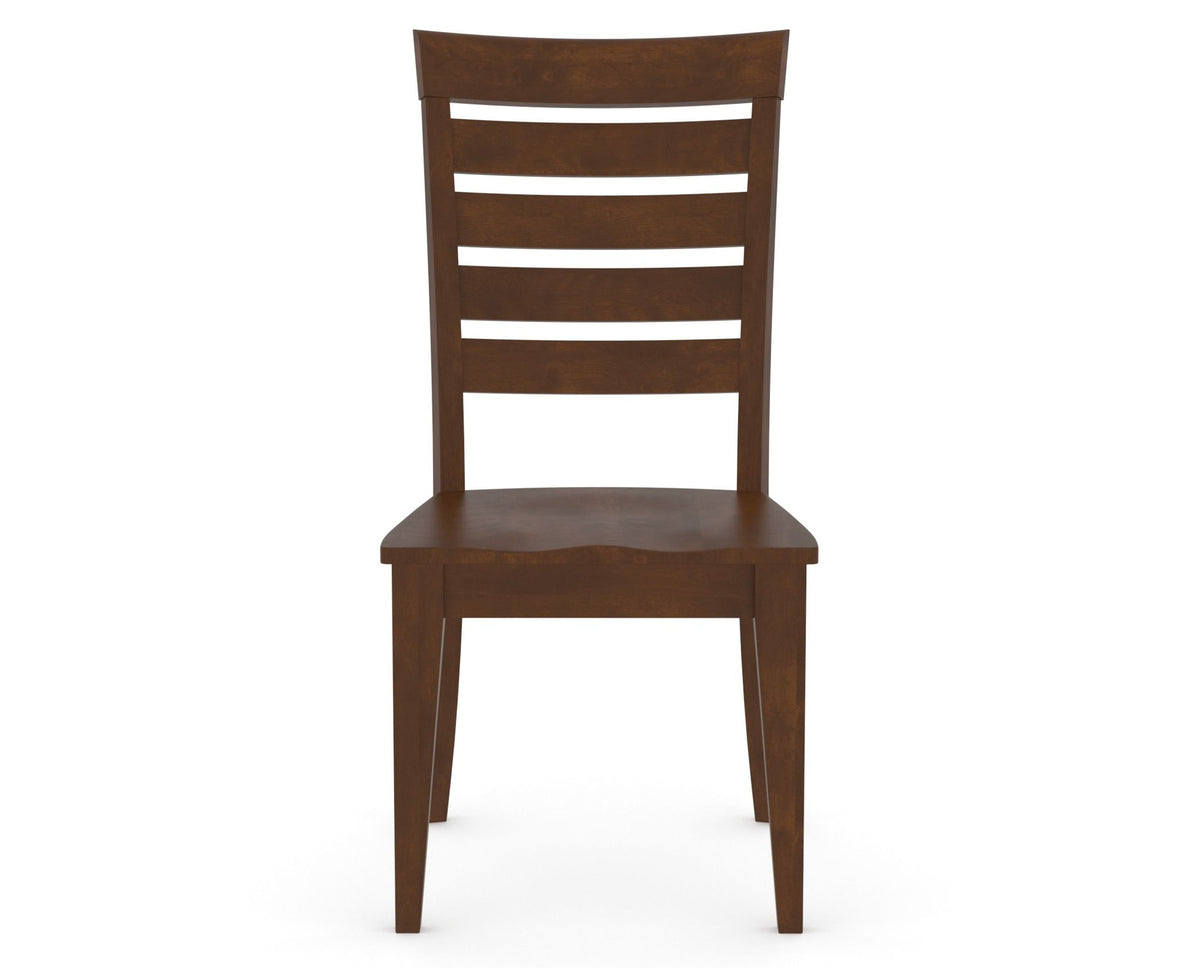 Canadel Gourmet Met Dining Chair in Cognac Washed, front view