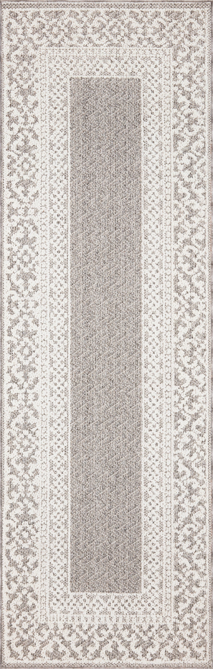 Cole Rug 05 | Grey / Ivory