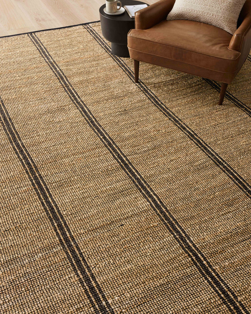 Colton Rug 01 | Natural / Black