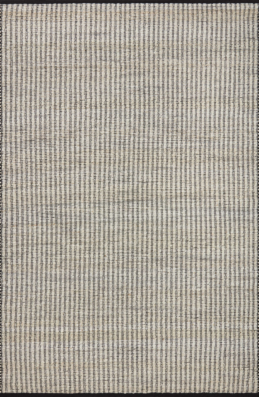 Colton Rug 02 | Ivory / Black