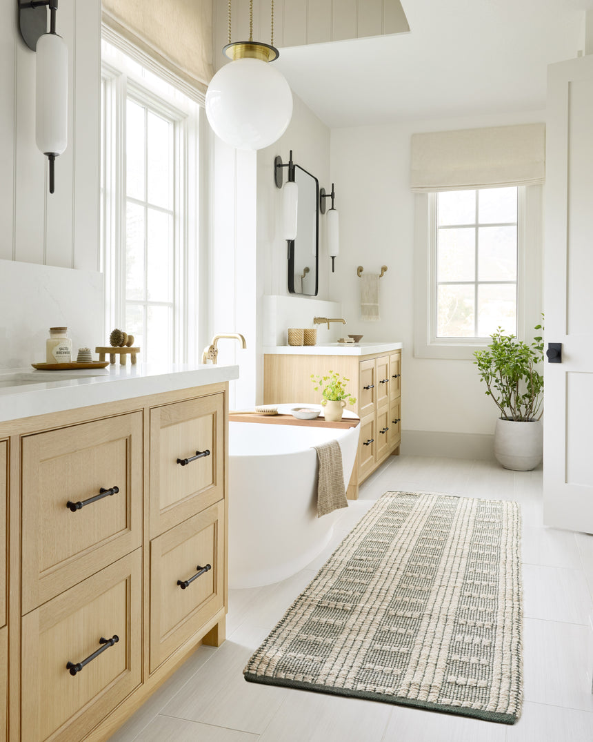 Colton Rug 03 | Ivory / Sage