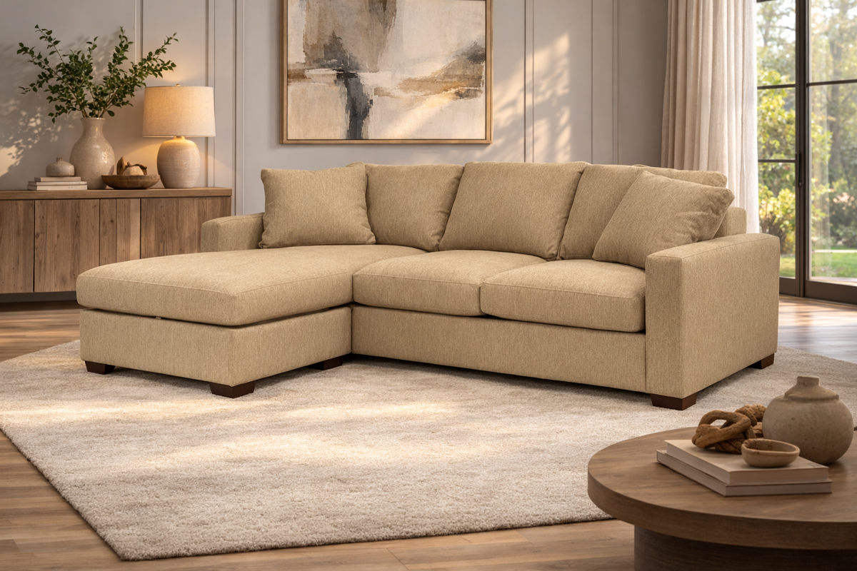 Adley | Sofa w/Reversible Chaise