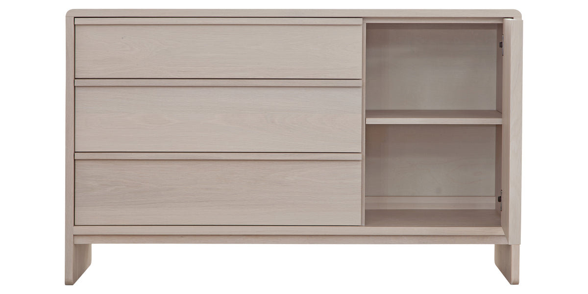 West Bros Corsa Door Dresser in 45 Weathered Wood