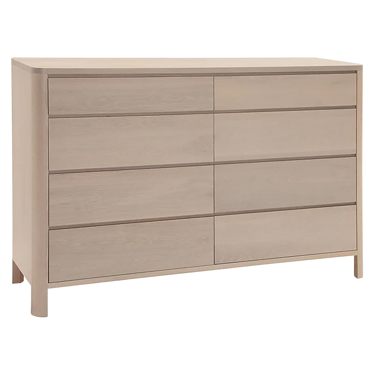 West Bros Curva Master Chest in 45 Weathered Wood, on white