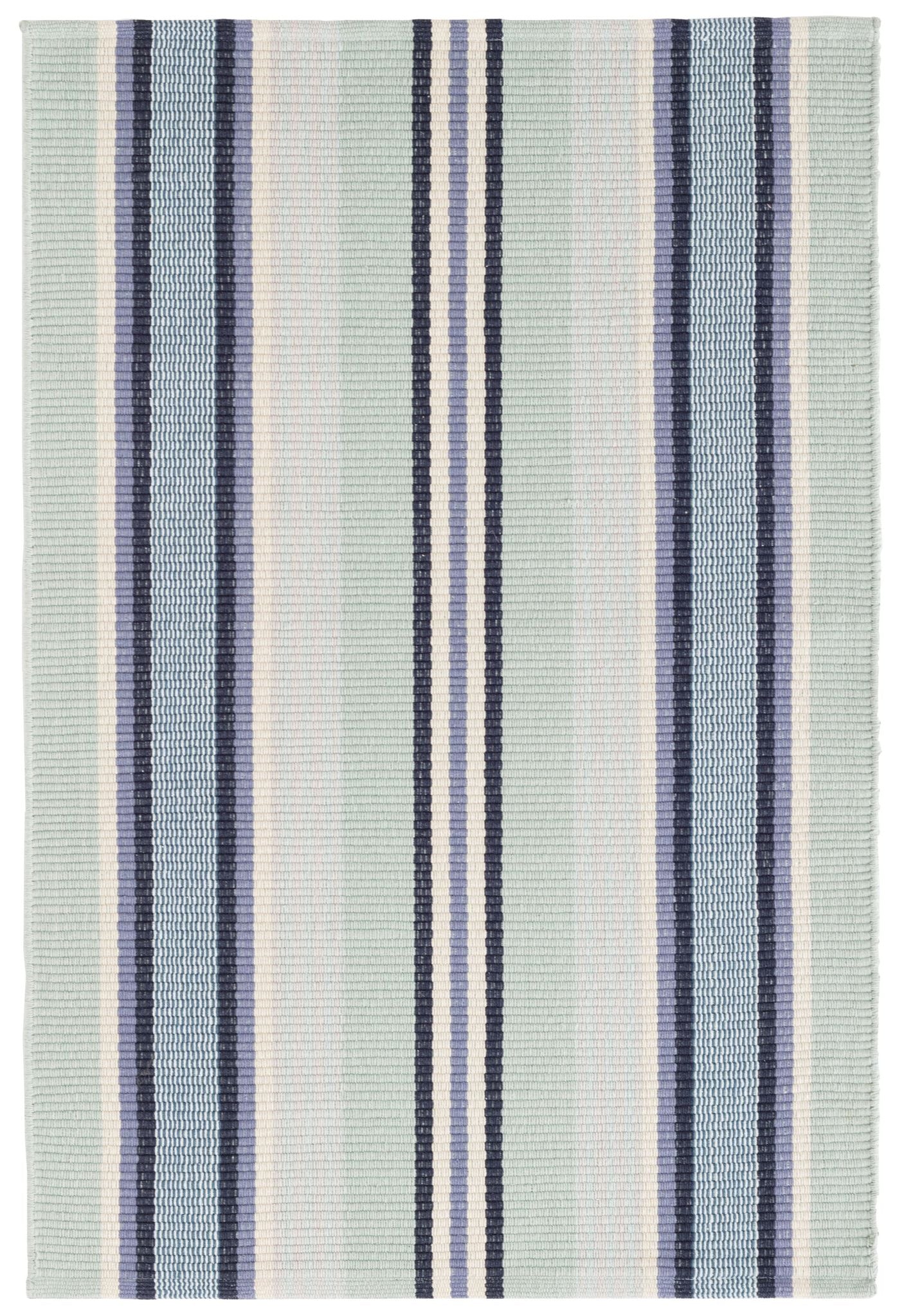 Barbados Stripe Handwoven Cotton Rug
