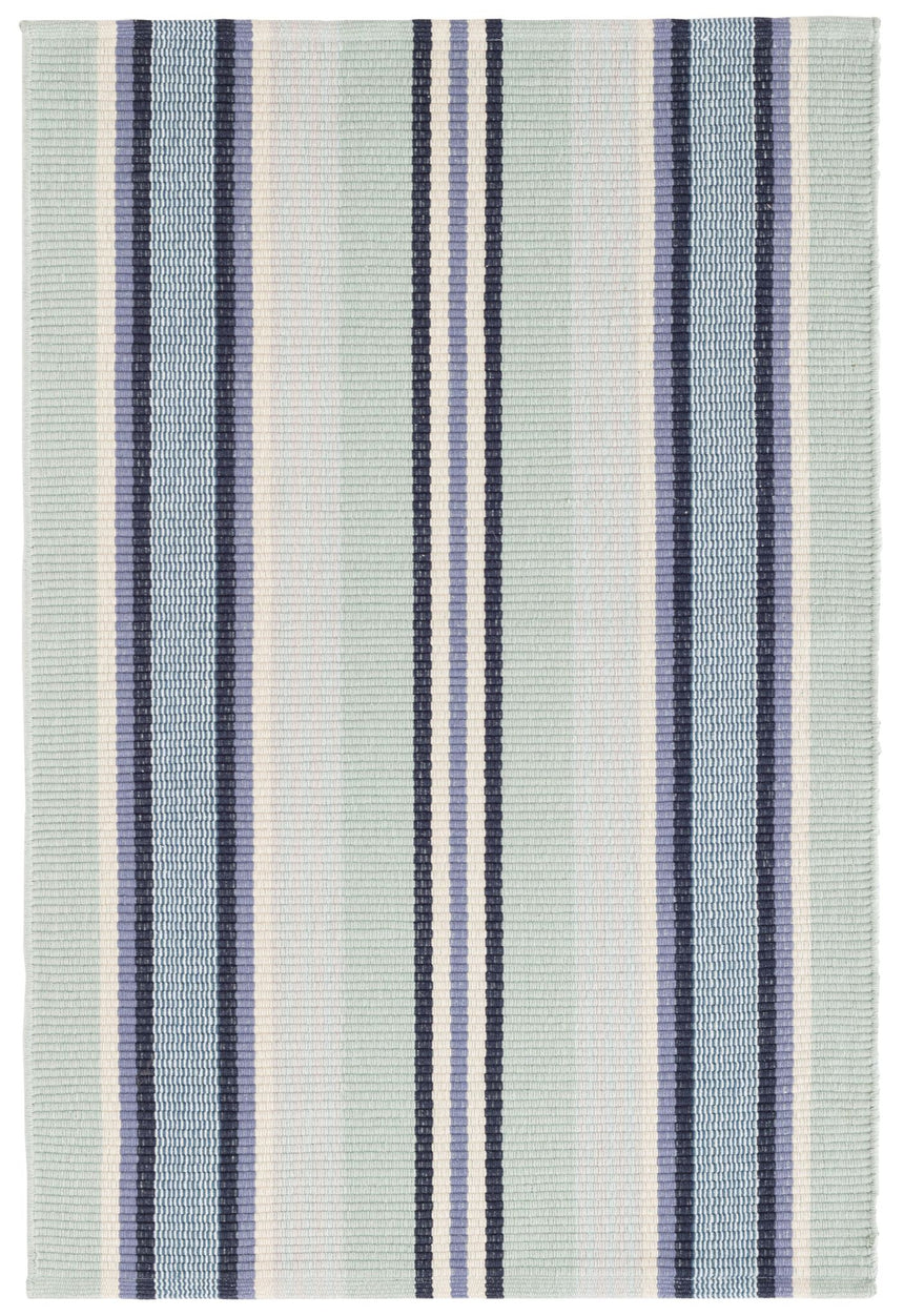 Barbados Stripe Handwoven Cotton Rug