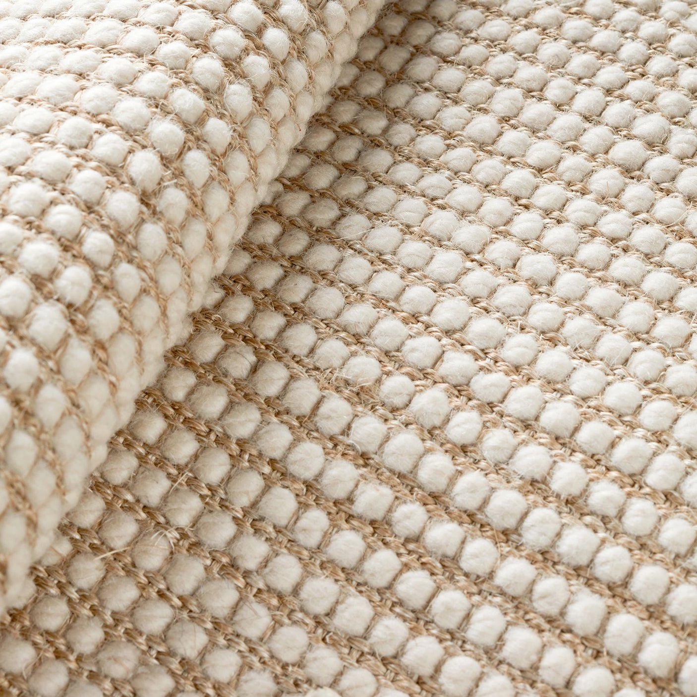 Pixel Woven Sisal/Wool Rug