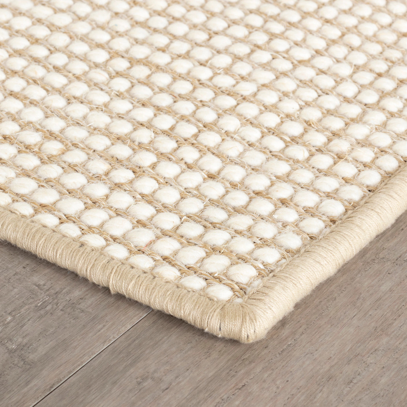 Pixel Woven Sisal/Wool Rug