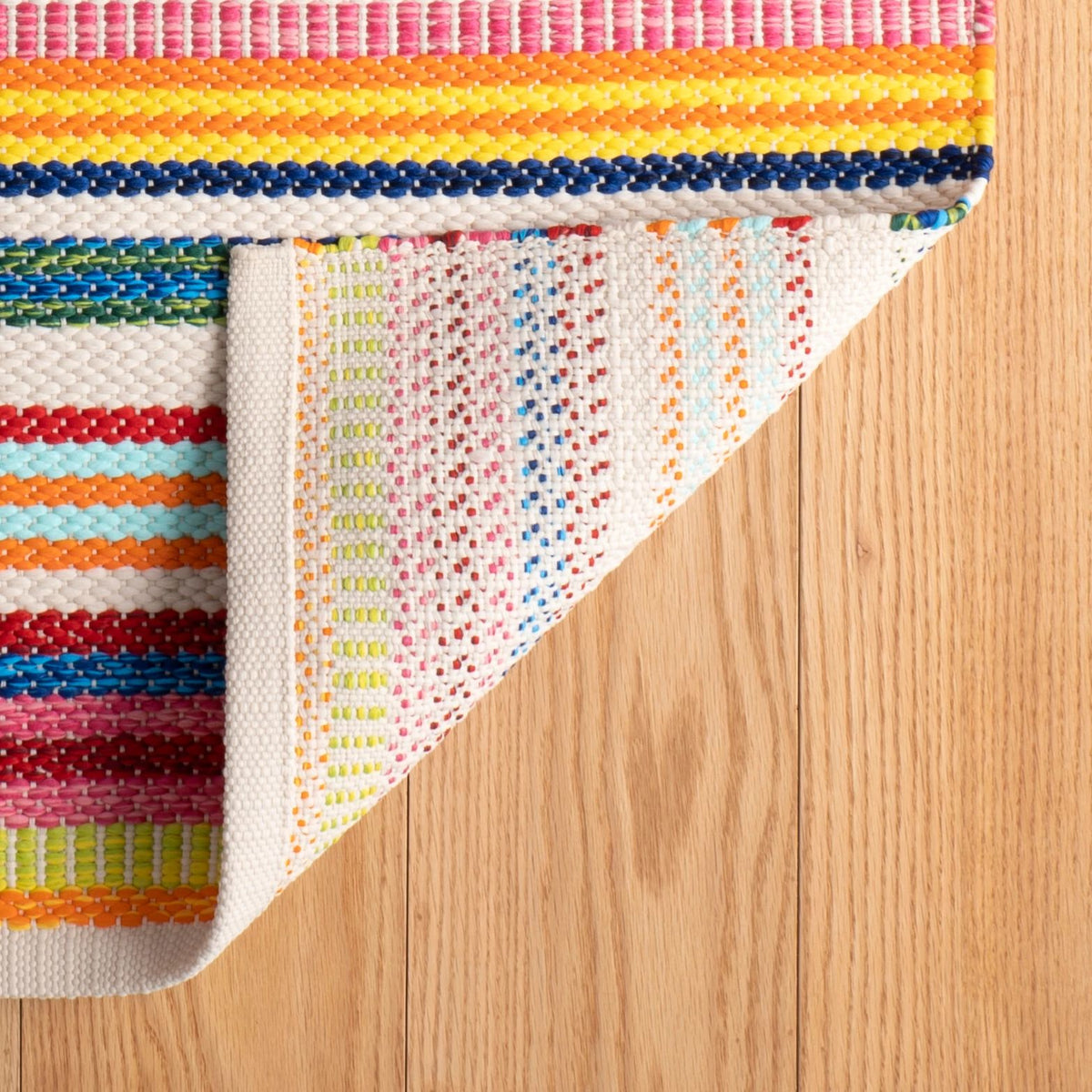 Bright Stripe Handwoven Indoor/Outdoor Rug