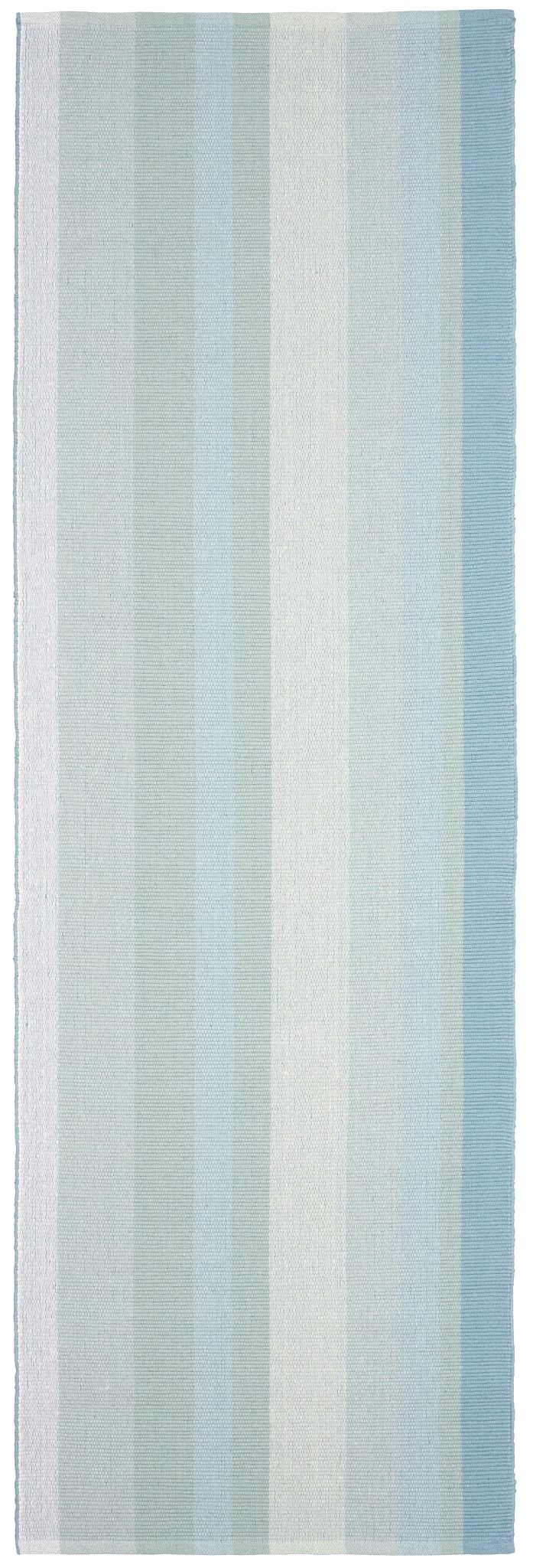 Shore Stripe Handwoven Cotton Rug
