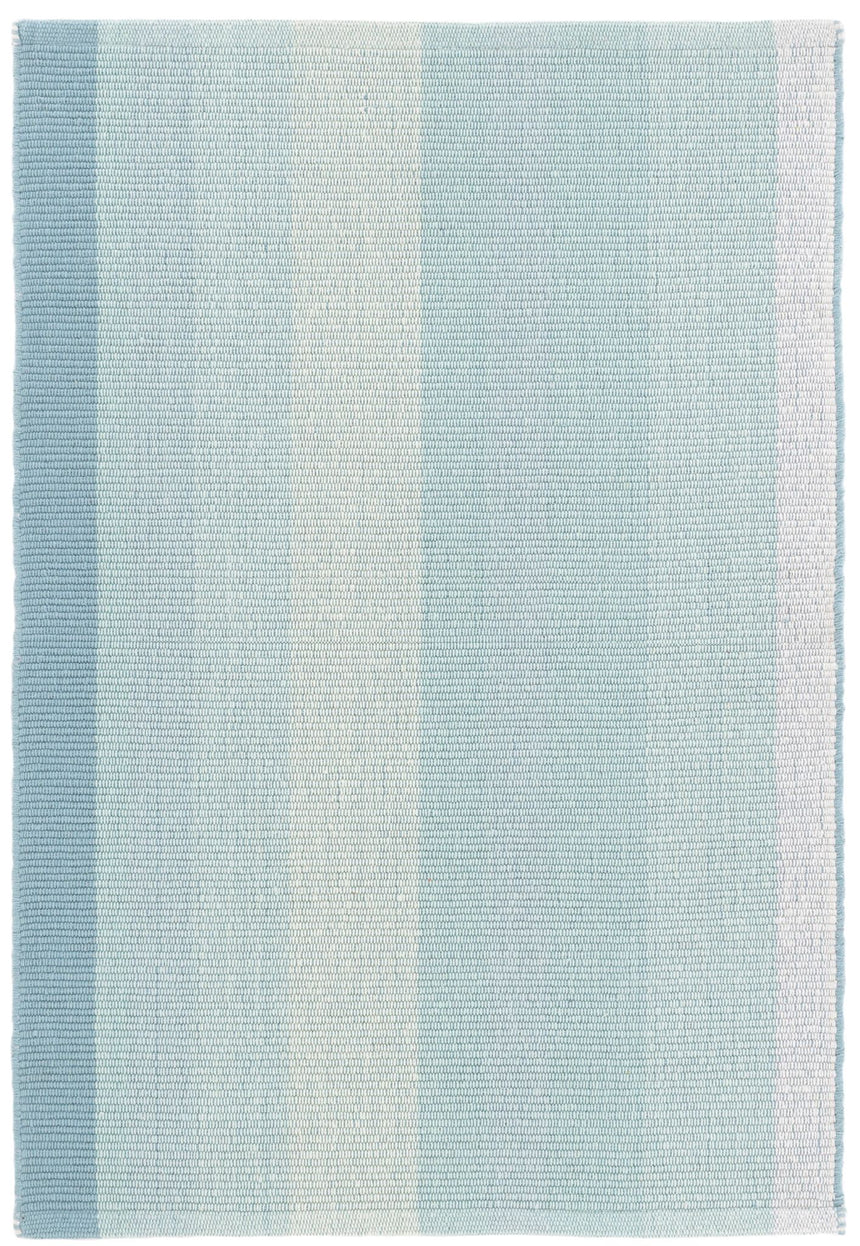Shore Stripe Handwoven Cotton Rug