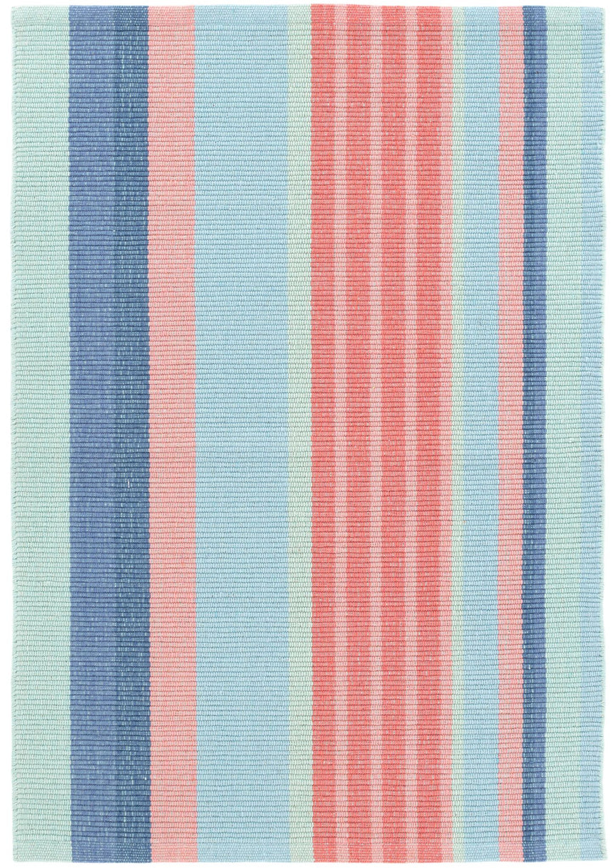 Aruba Stripe Handwoven Cotton Rug
