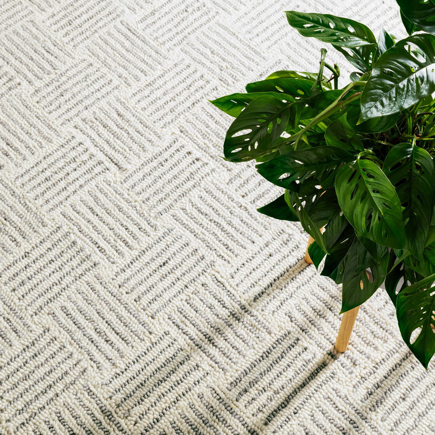 Layers Hand Hooked Wool Rug