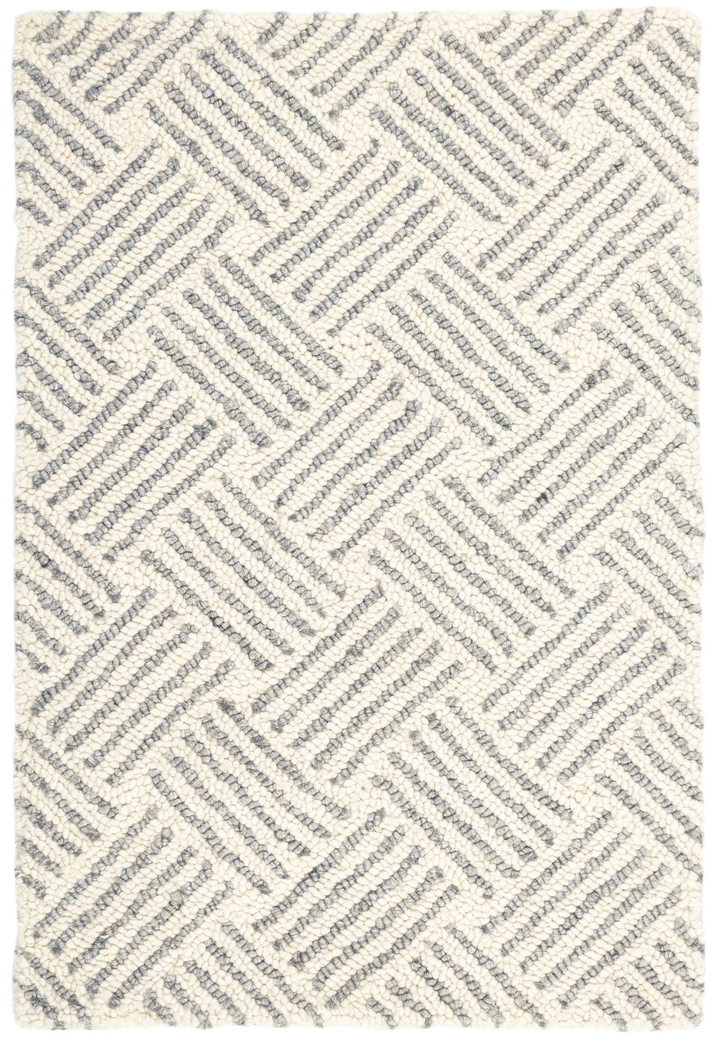 Layers Hand Hooked Wool Rug