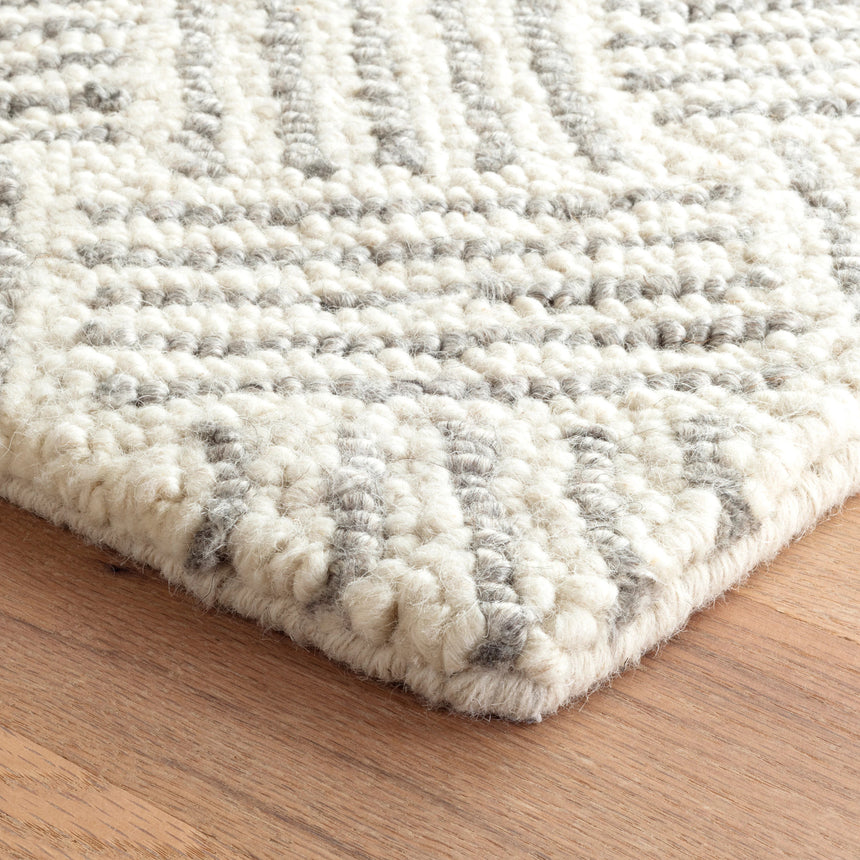 Layers Hand Hooked Wool Rug