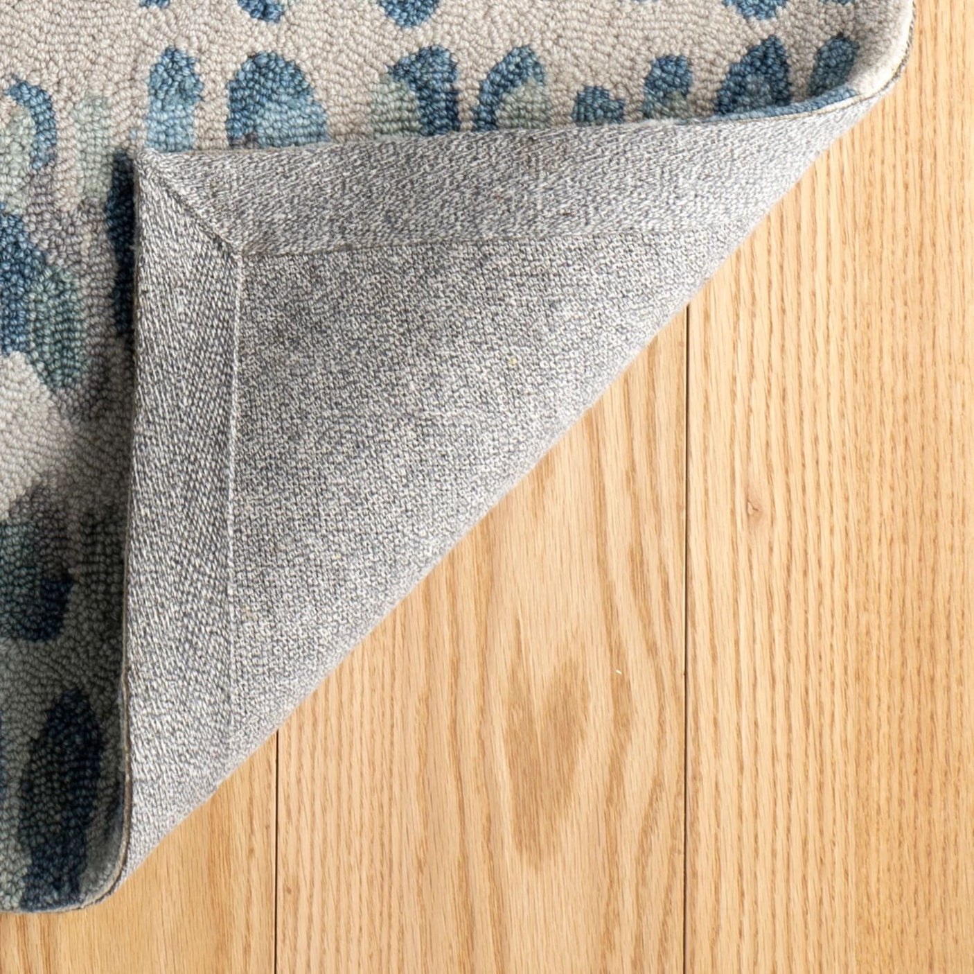 Paint Chip Hand Micro Hooked Wool Rug