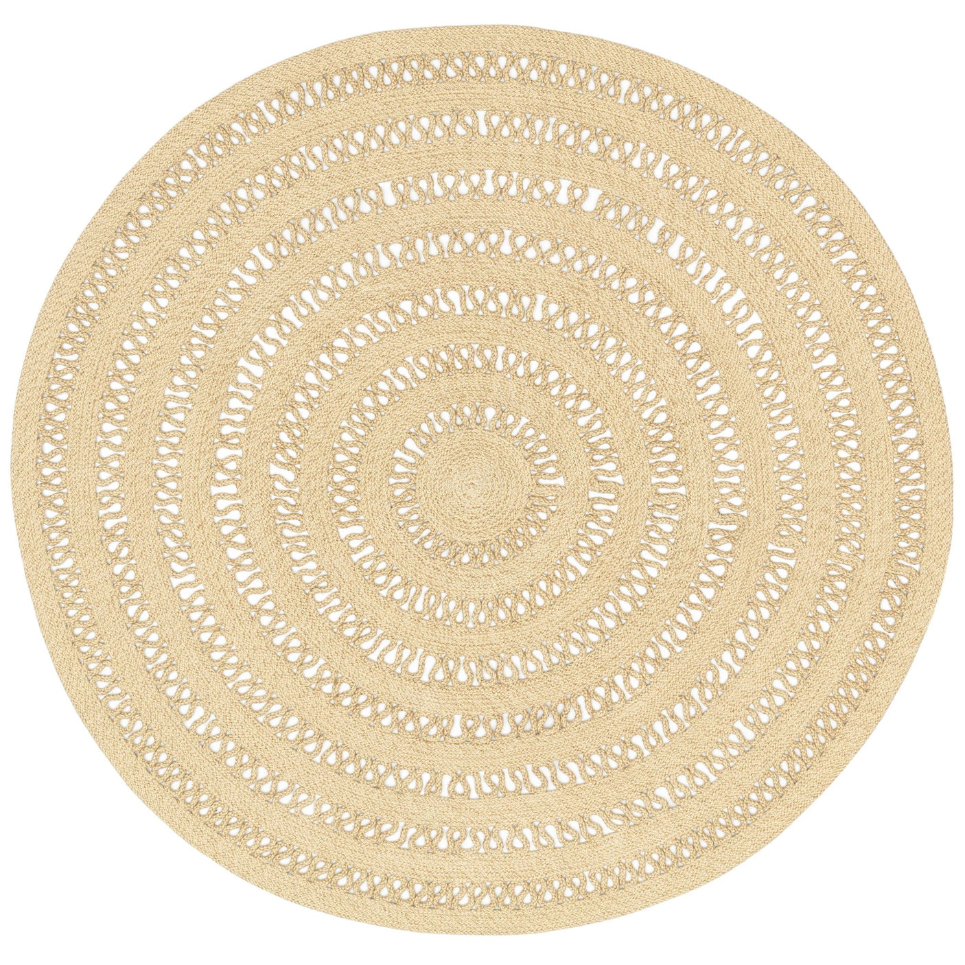 Bowline Handwoven Indoor/Outdoor Round Rug