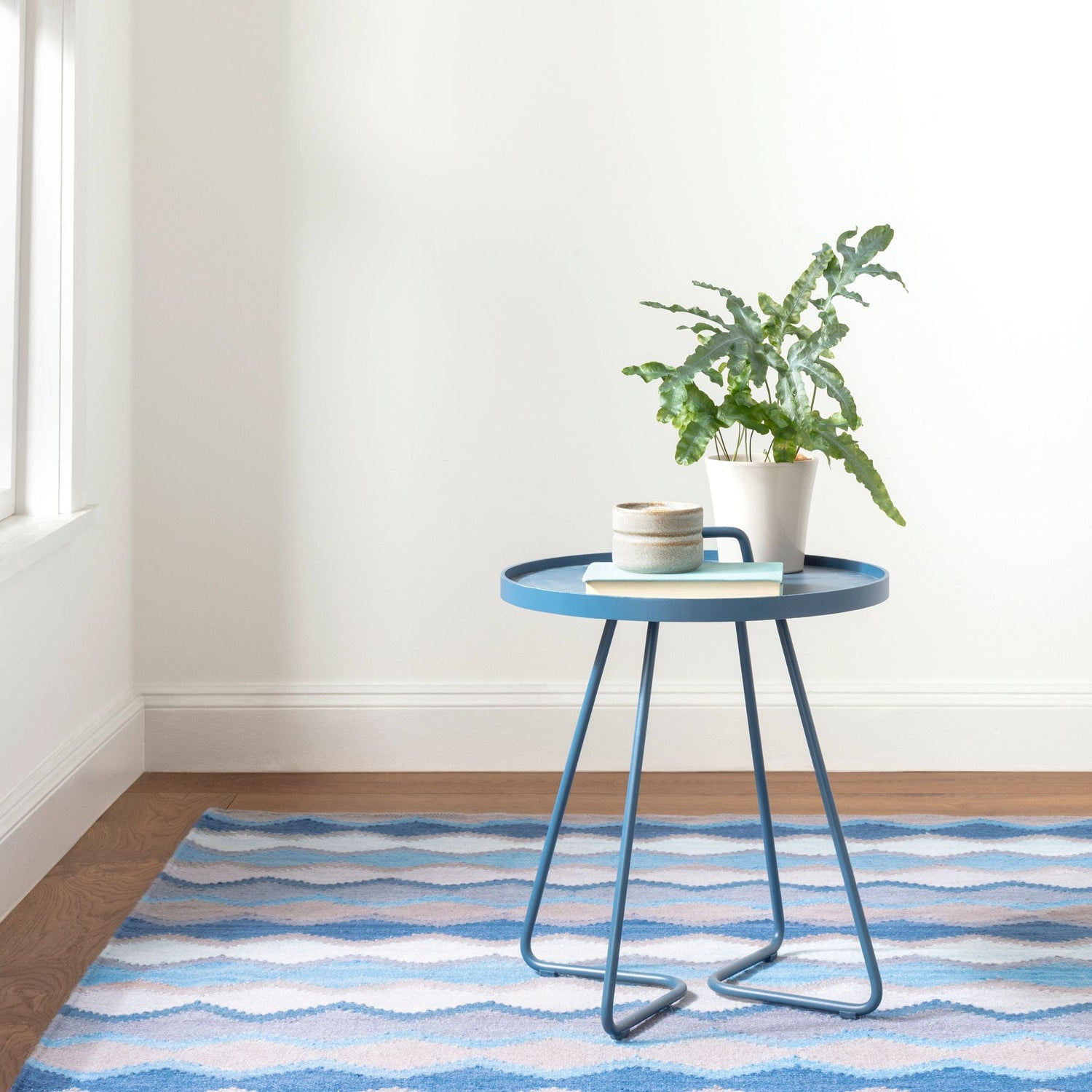 Safety Net Handwoven Wool Rug