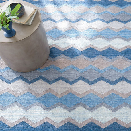 Safety Net Handwoven Wool Rug