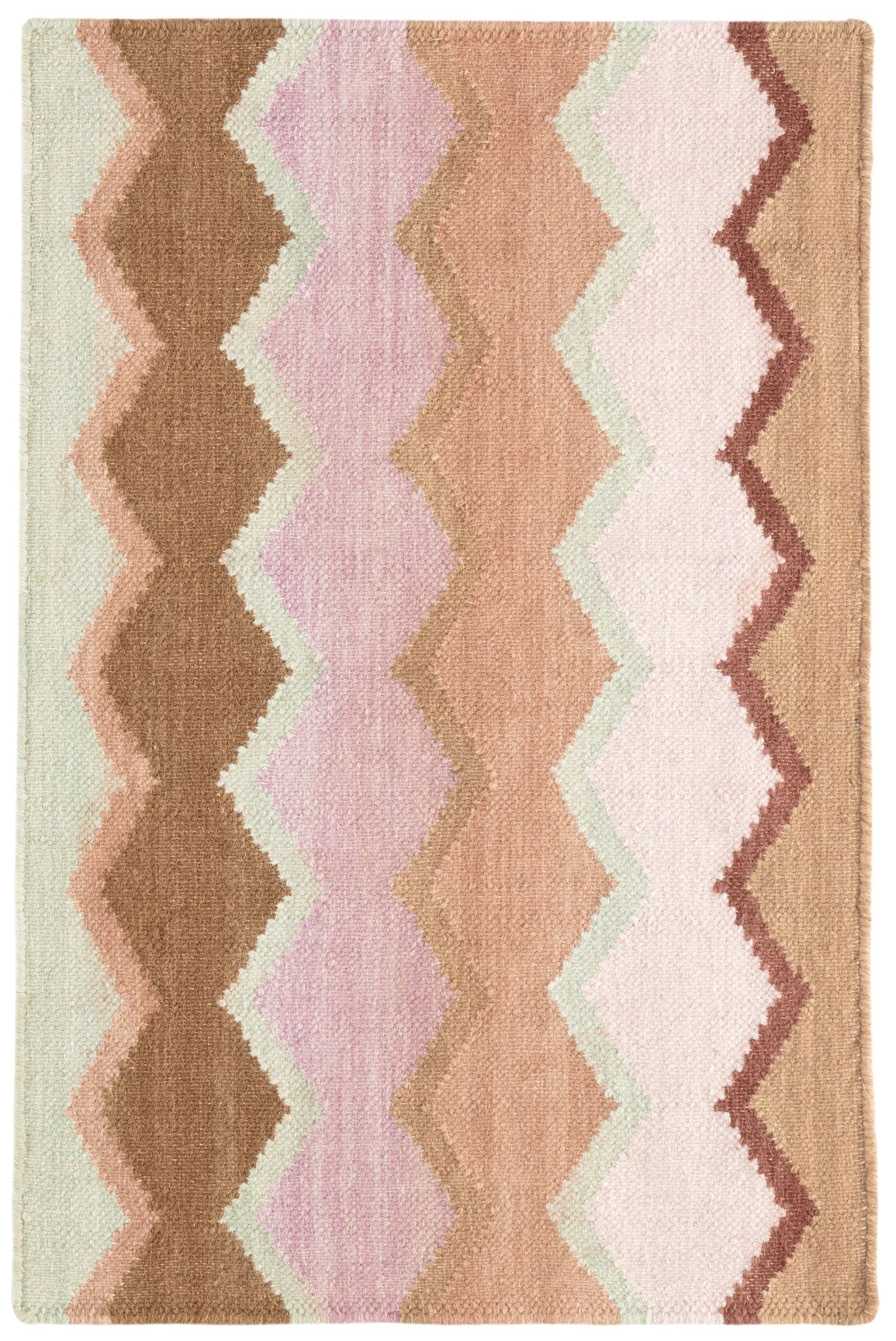 Safety Net Handwoven Wool Rug