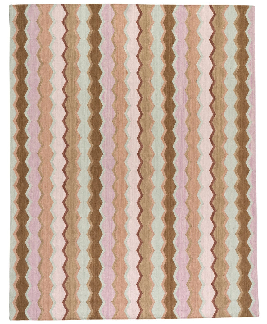 Safety Net Handwoven Wool Rug