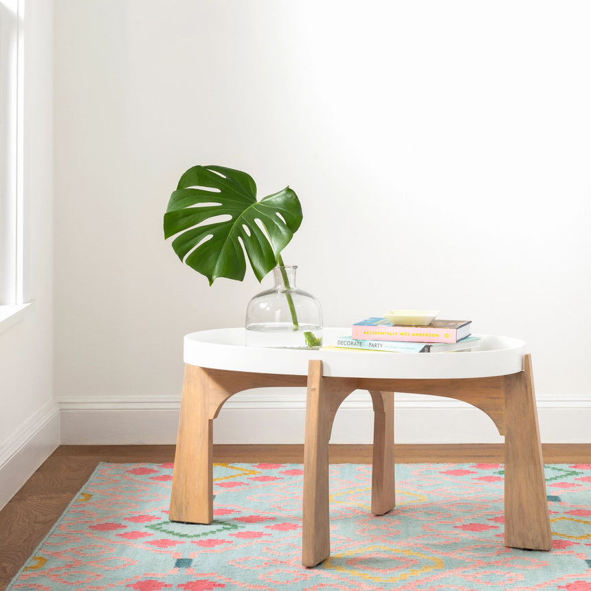 Jelly Roll Handwoven Wool Rug