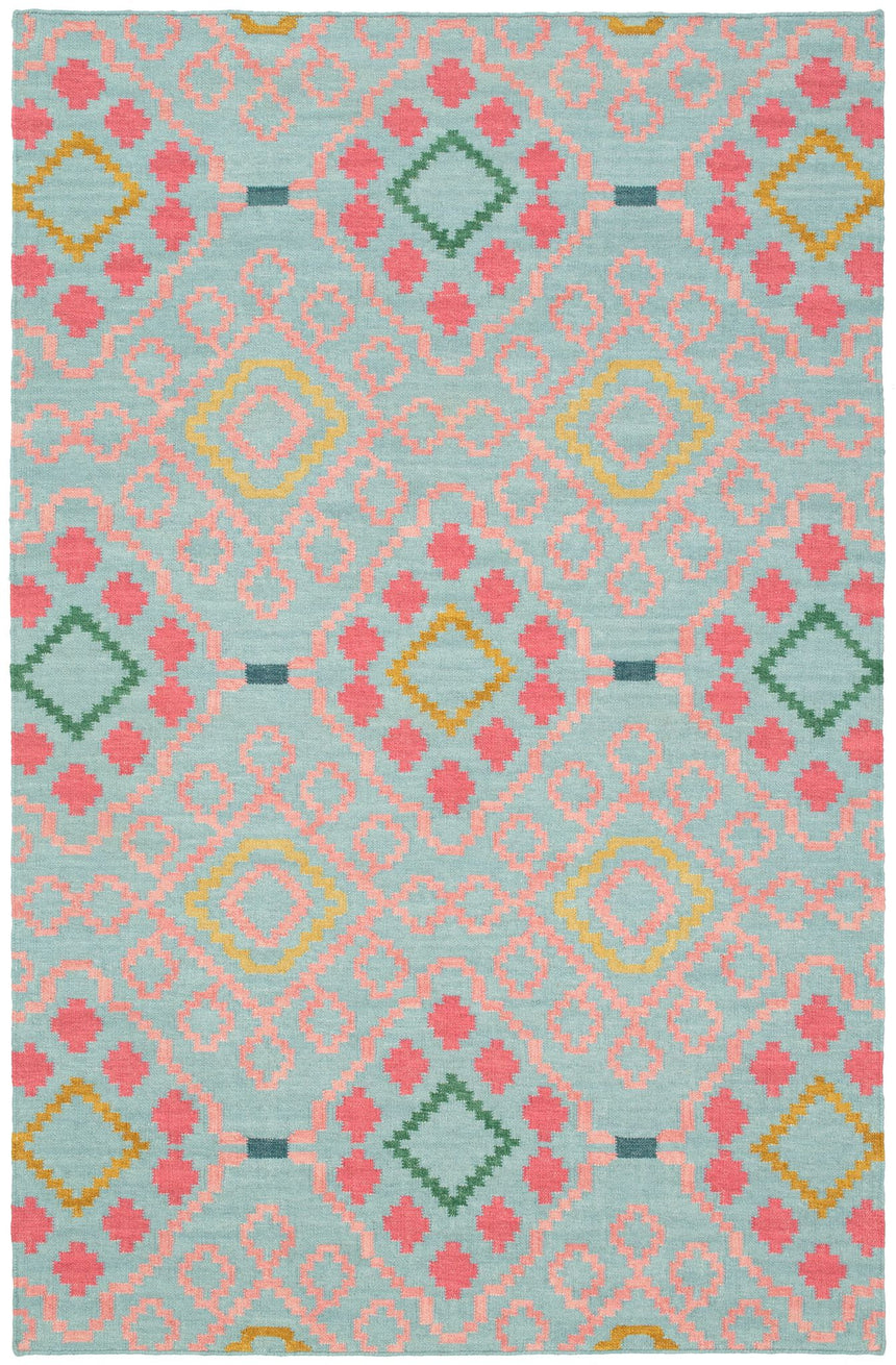 Jelly Roll Handwoven Wool Rug