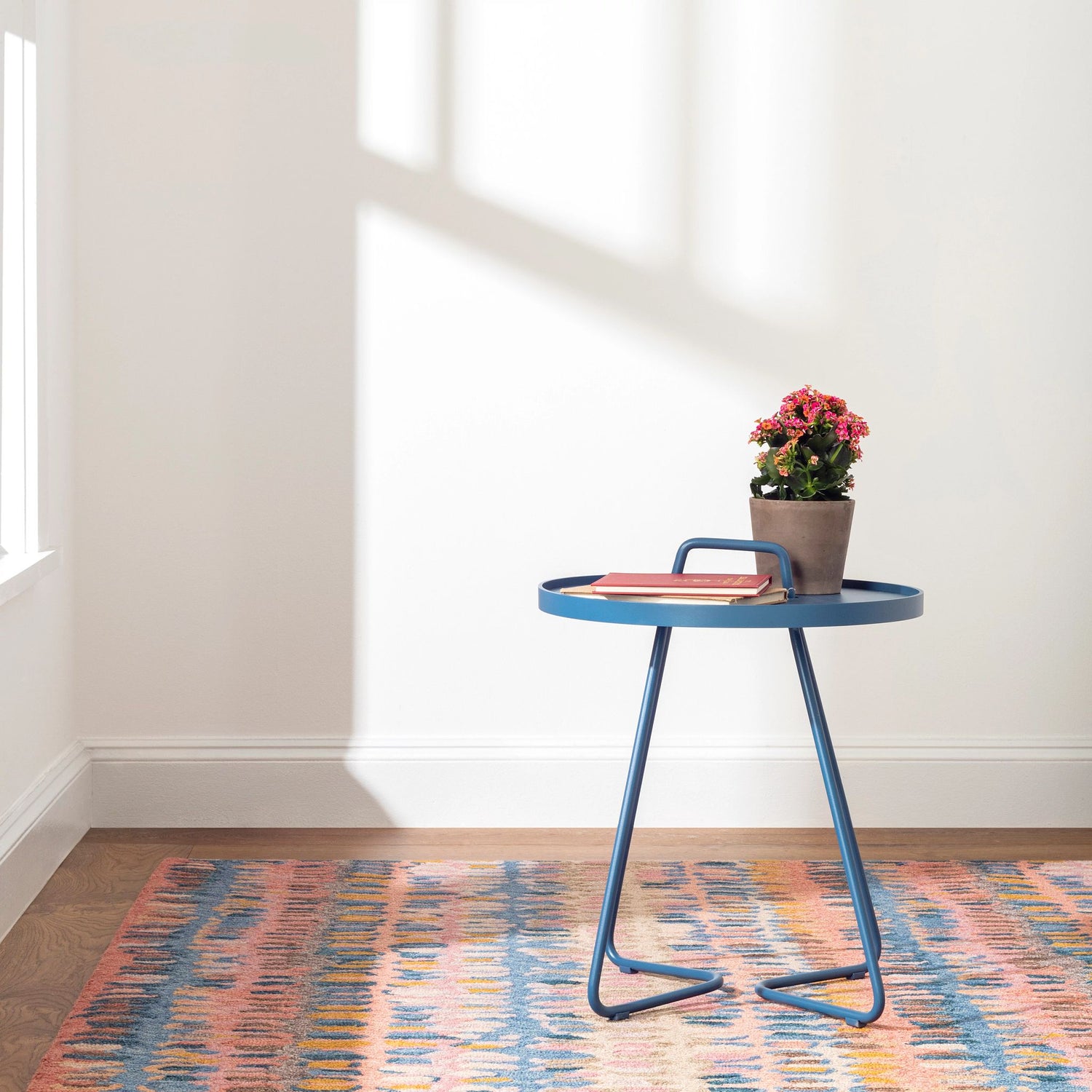 Paint Chip Hand Micro Hooked Wool Rug