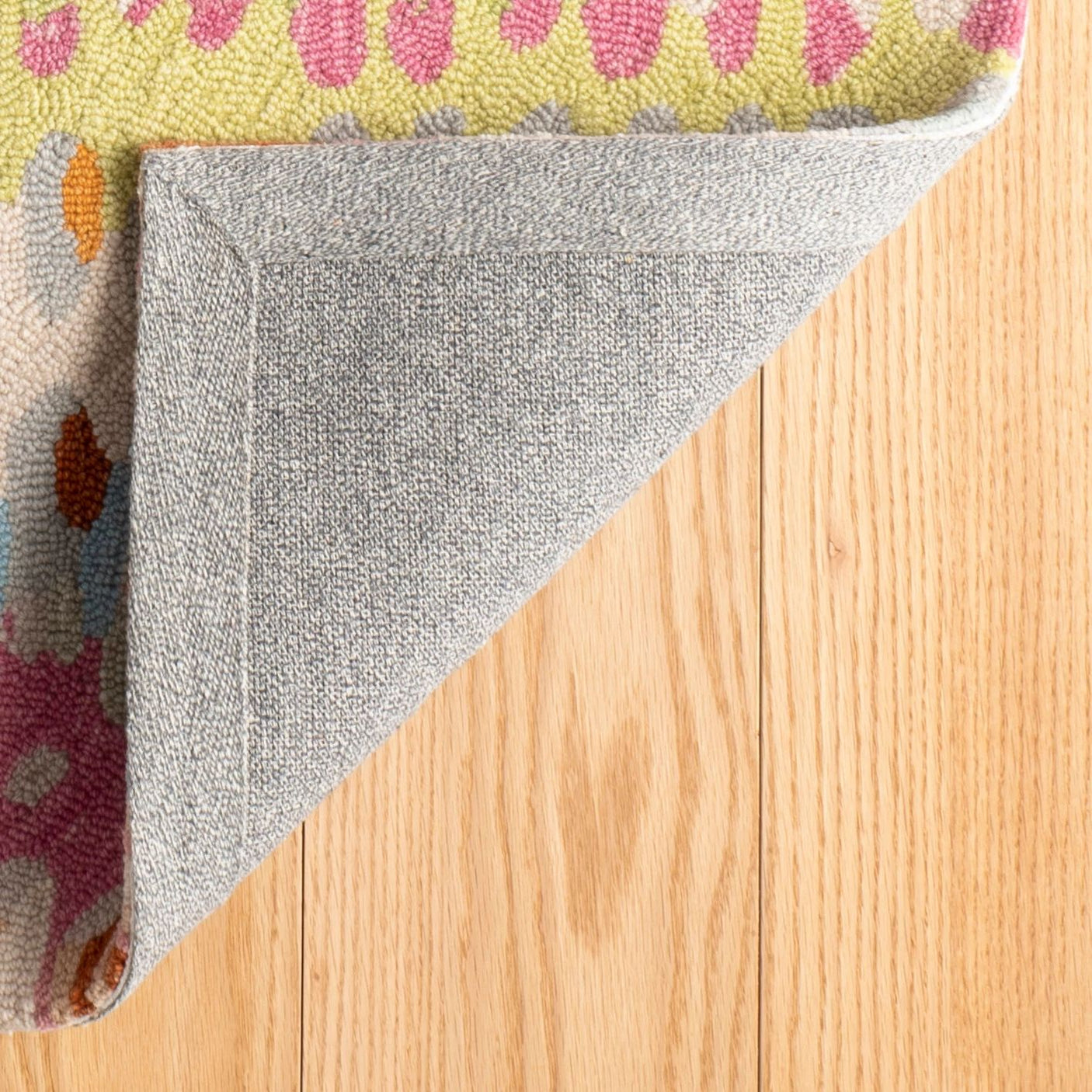 Paint Chip Hand Micro Hooked Wool Rug