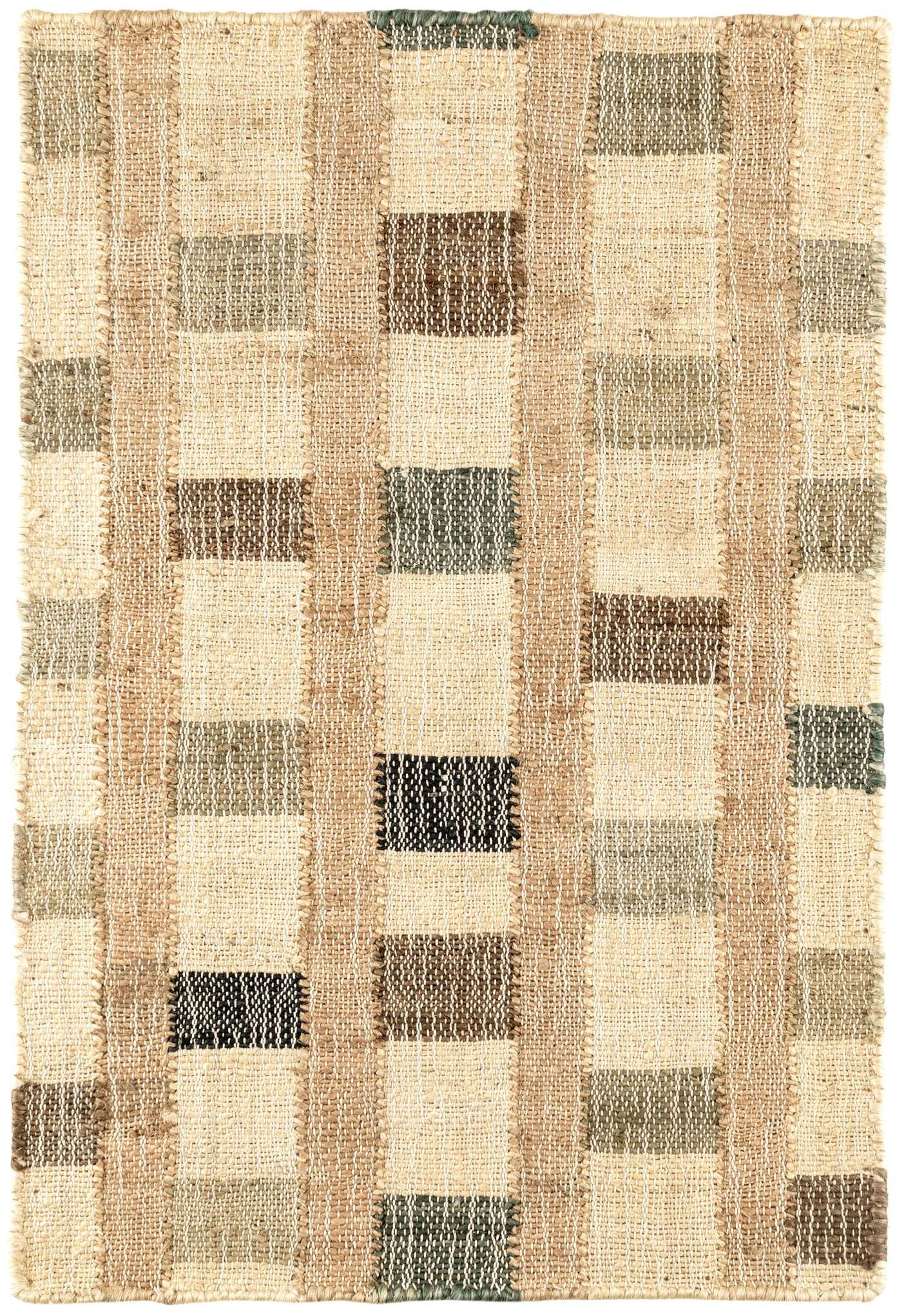 Mosaic Handwoven Jute Rug