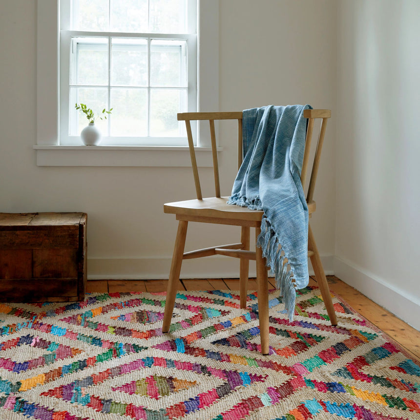Tetra Chindi Handwoven Jute Rug