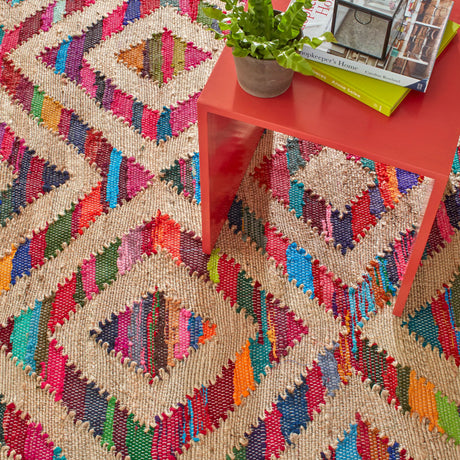 Tetra Chindi Handwoven Jute Rug