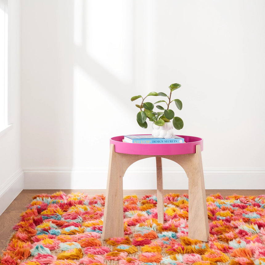 Party On Hand Knotted Wool Rug