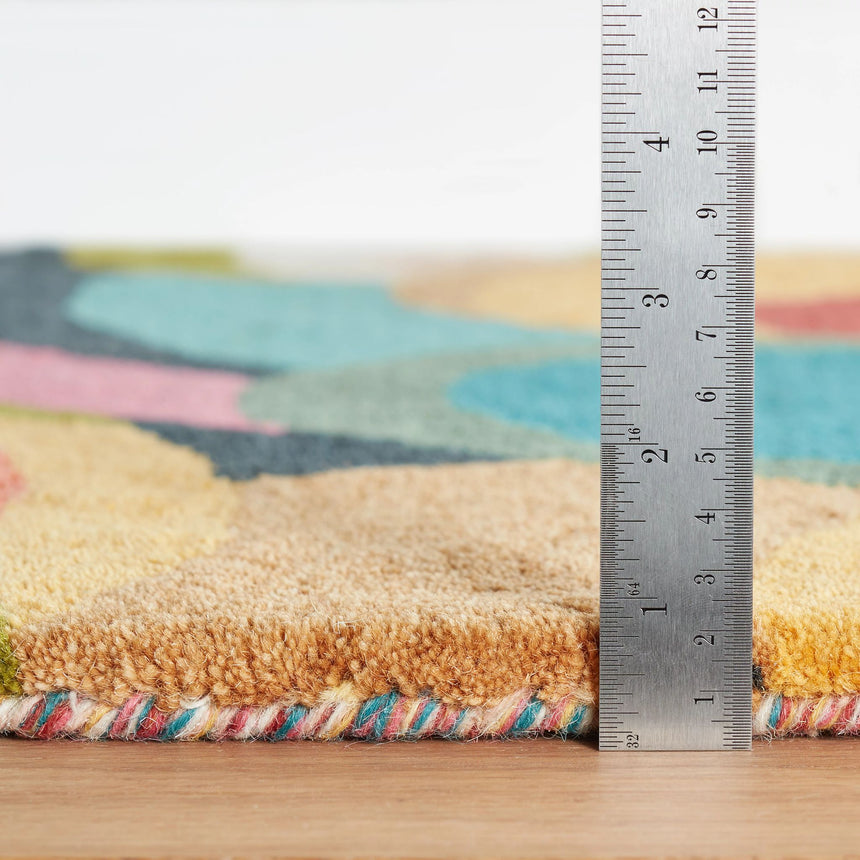 Field of Dreams Hand Tufted Wool Rug