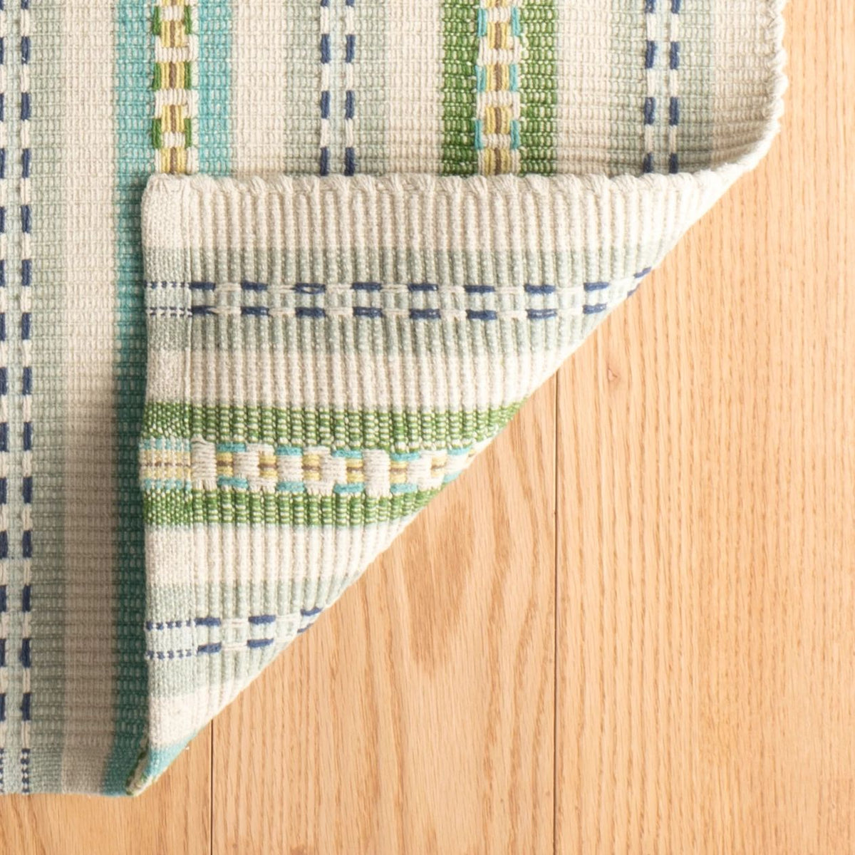 Long Slade Handwoven Cotton Rug