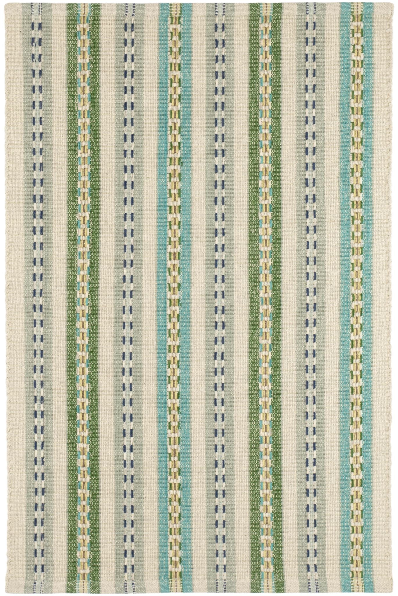 Long Slade Handwoven Cotton Rug