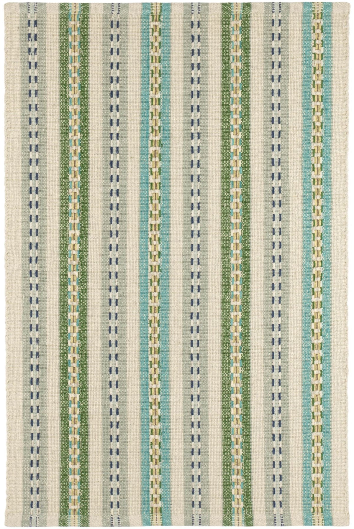 Long Slade Handwoven Cotton Rug