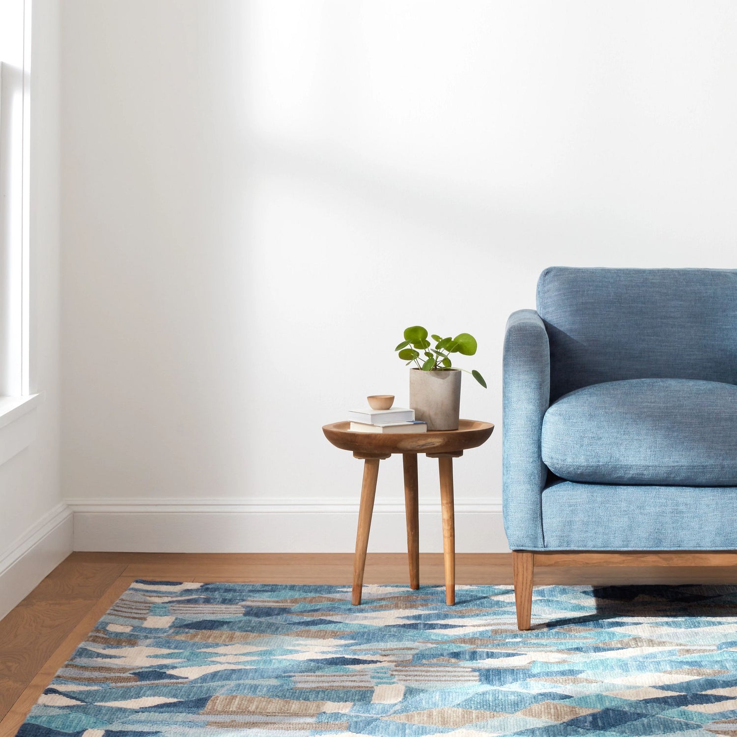 Deer Leap Hand Hooked Wool Rug